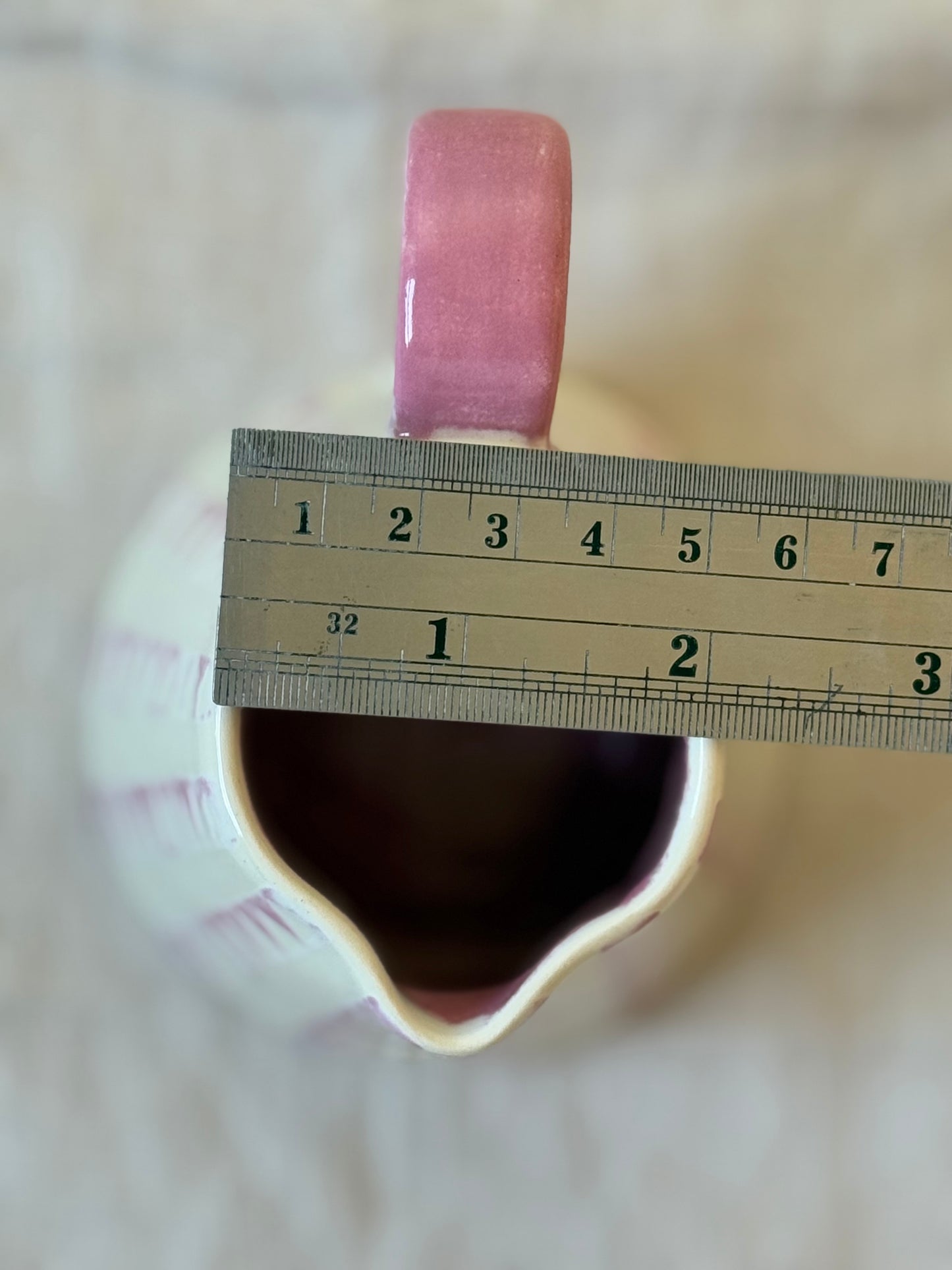 Pink Creamer Pitcher