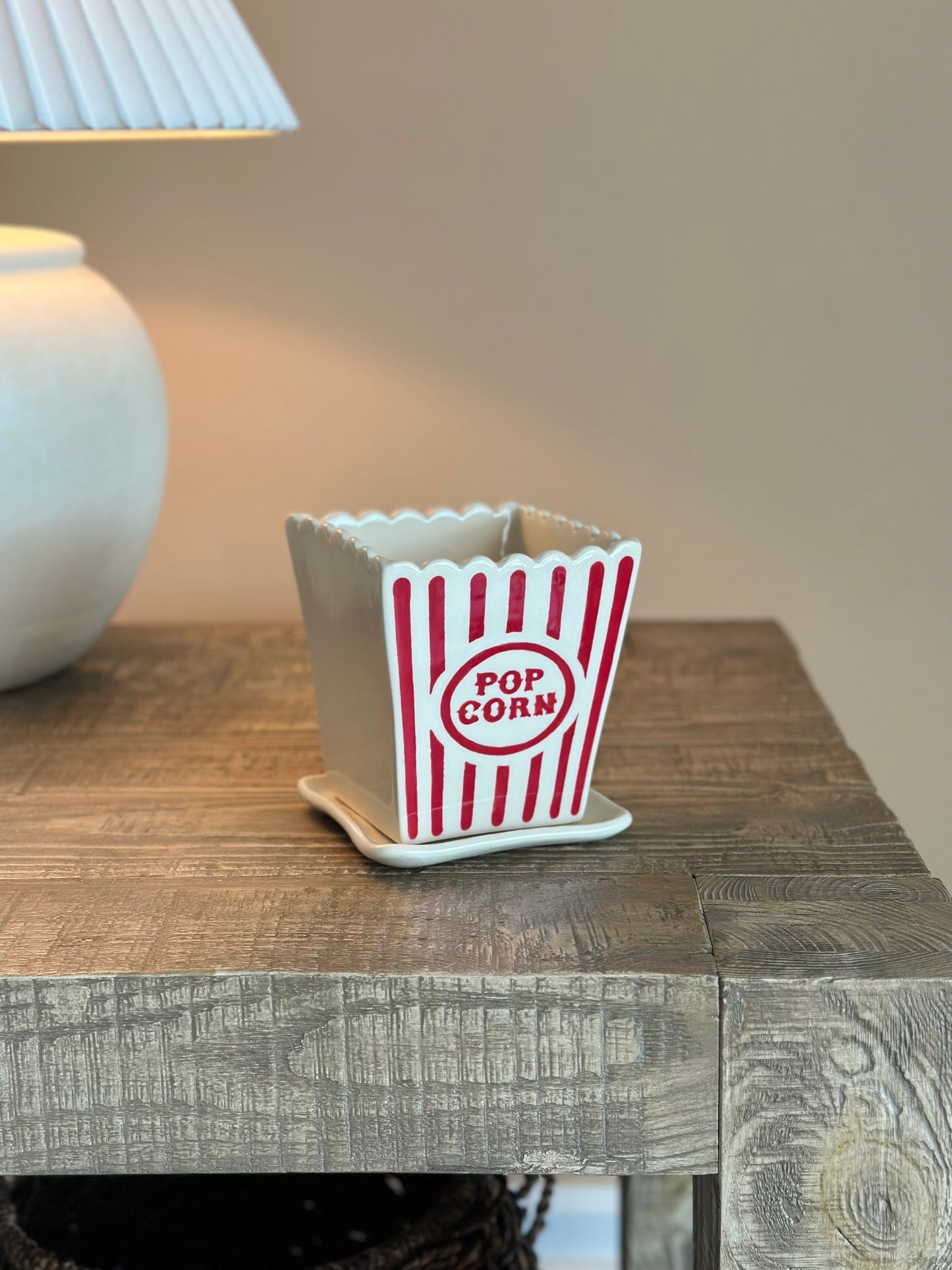 Popcorn Bucket Planter