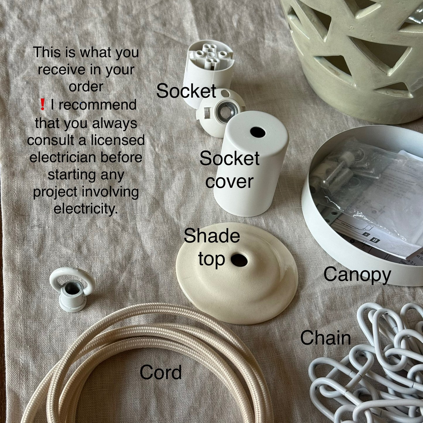 Triangle Cutouts Pendant Light