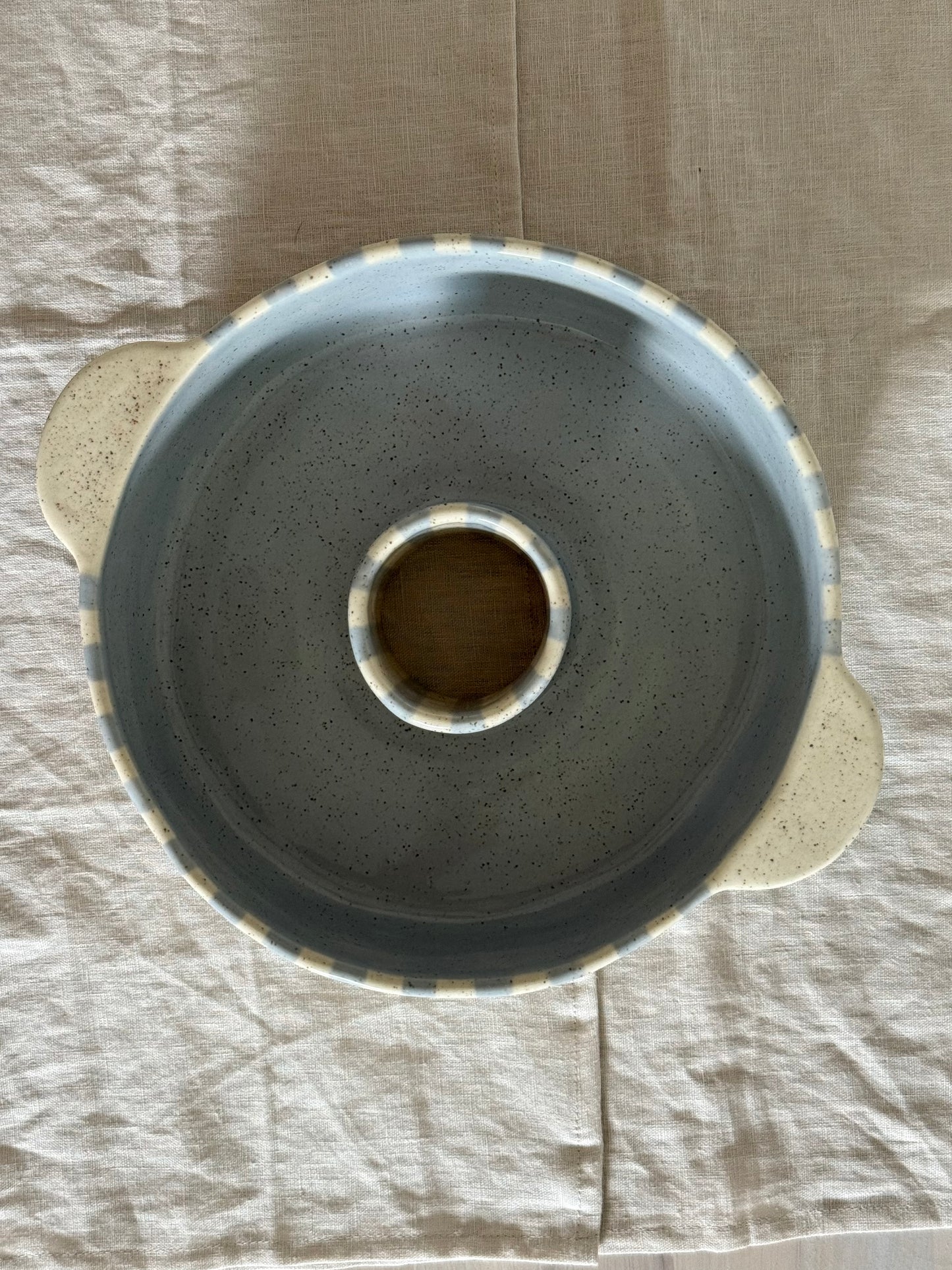 Blue Stripes Bundt Cake Pan