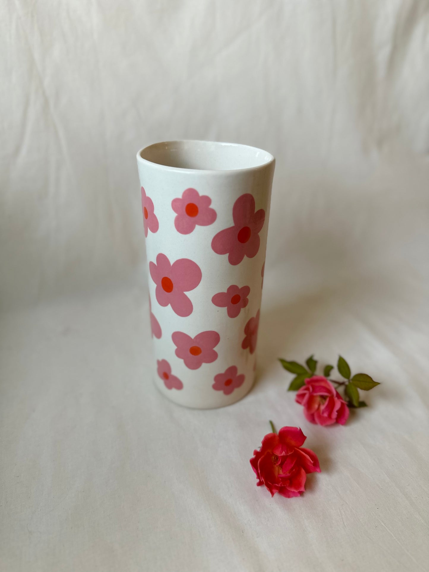 Pink Bloom Vase