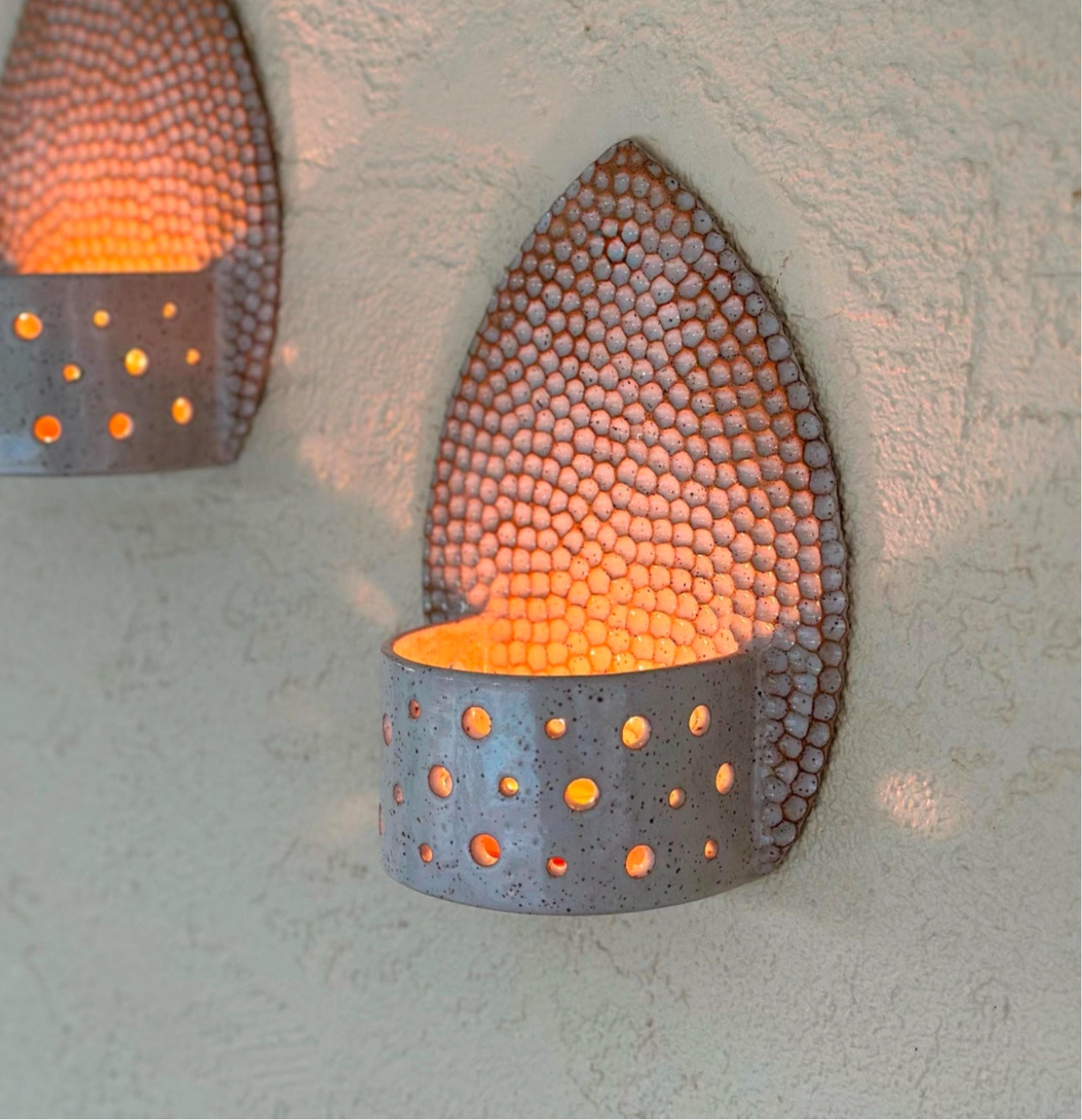 Honeycomb Candle Holder