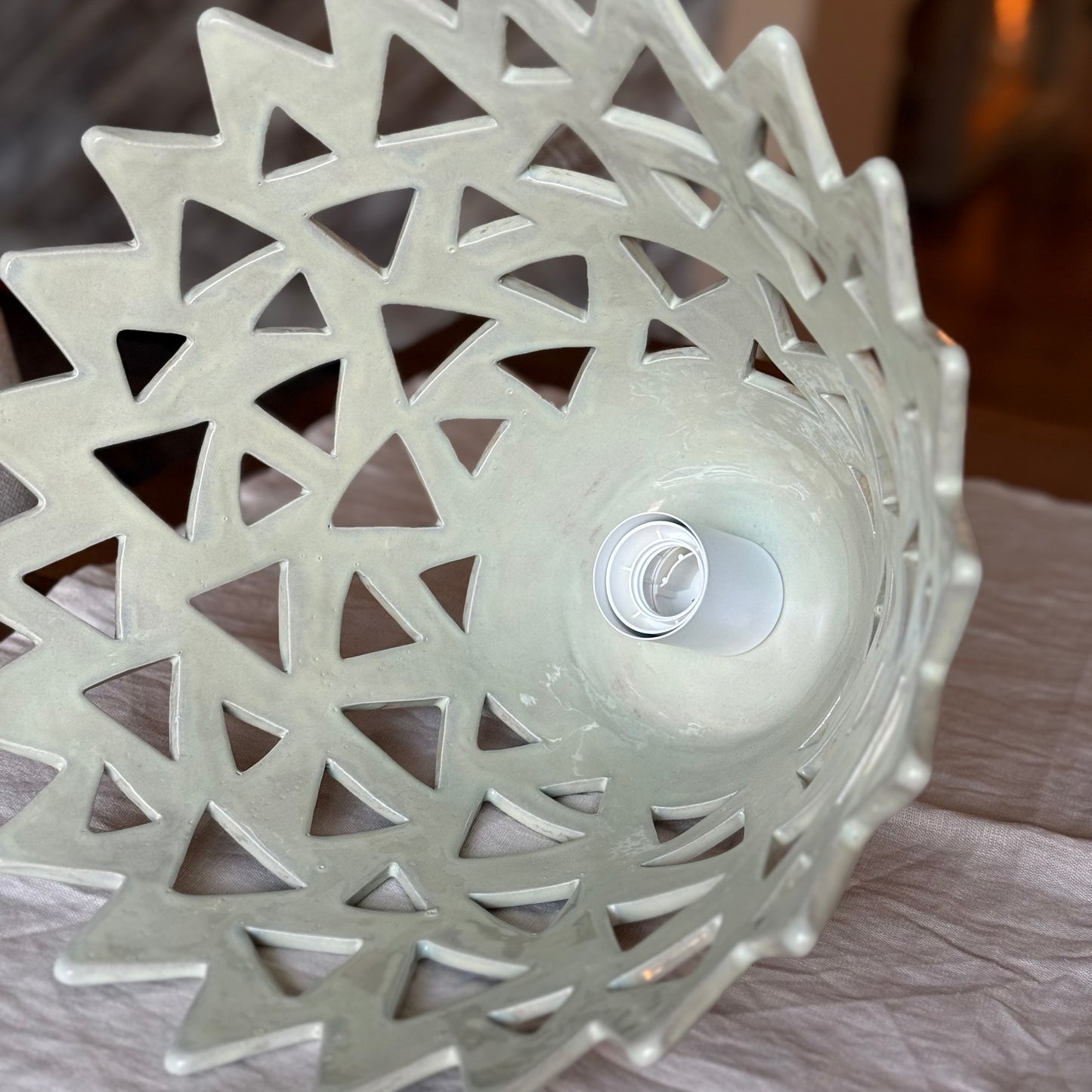 Triangle Cutouts Pendant Light