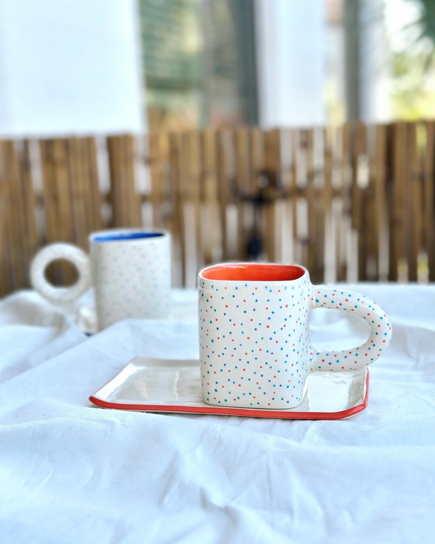 Dot Mug / Saucer