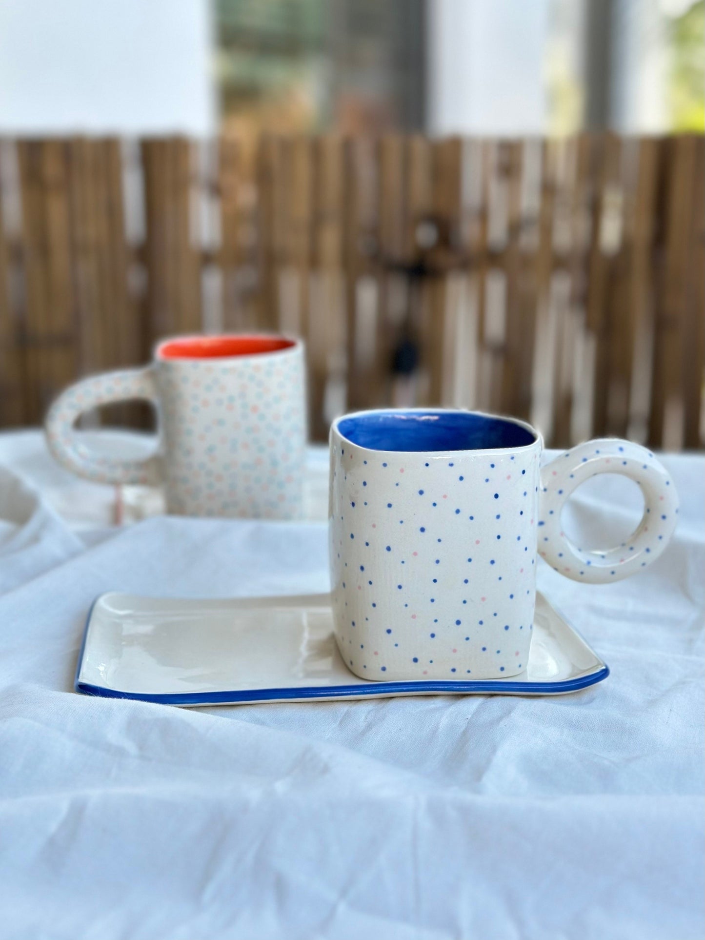 Dot Mug / Saucer