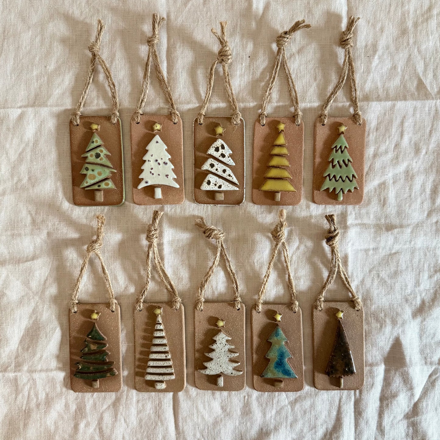 Pine Tree Christmas Ornaments