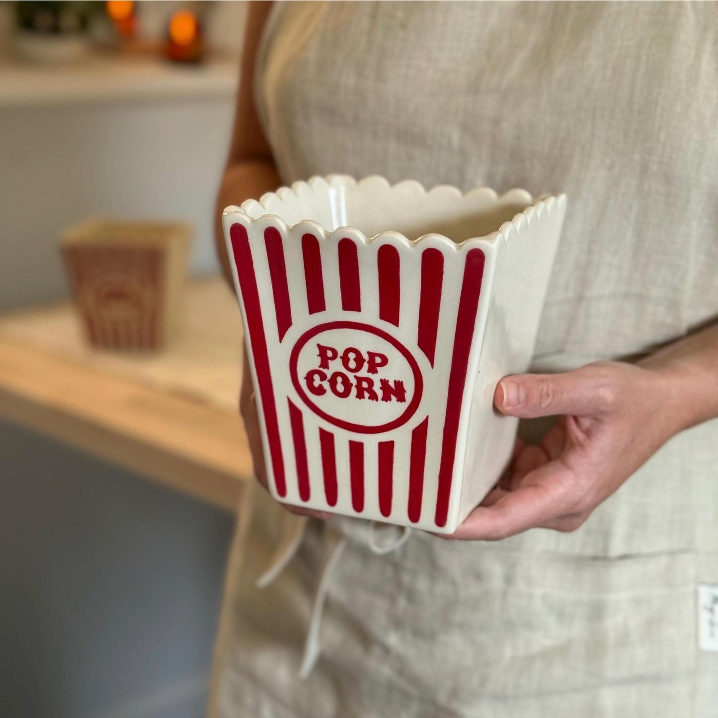 Popcorn Bucket Planter