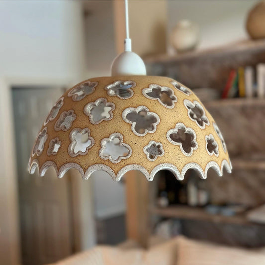 Stoneware Pendant Light