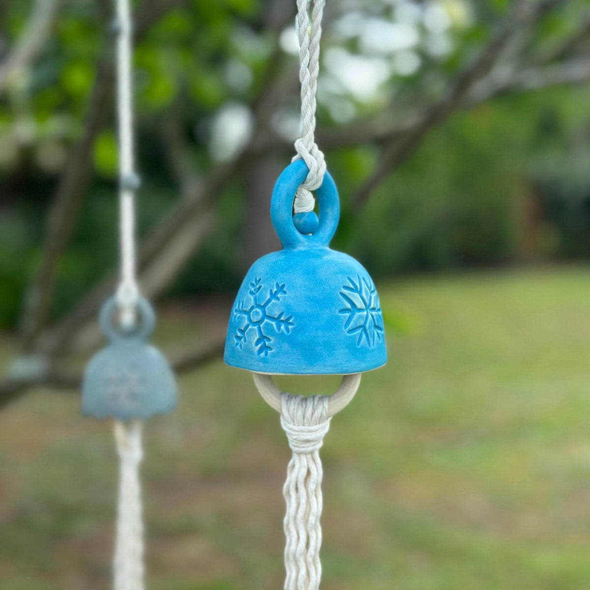 Ceramic Wind Chime Bell — front view