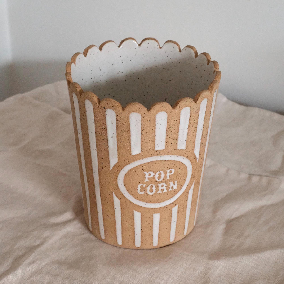 Ceramic Popcorn Bowl — photo 6