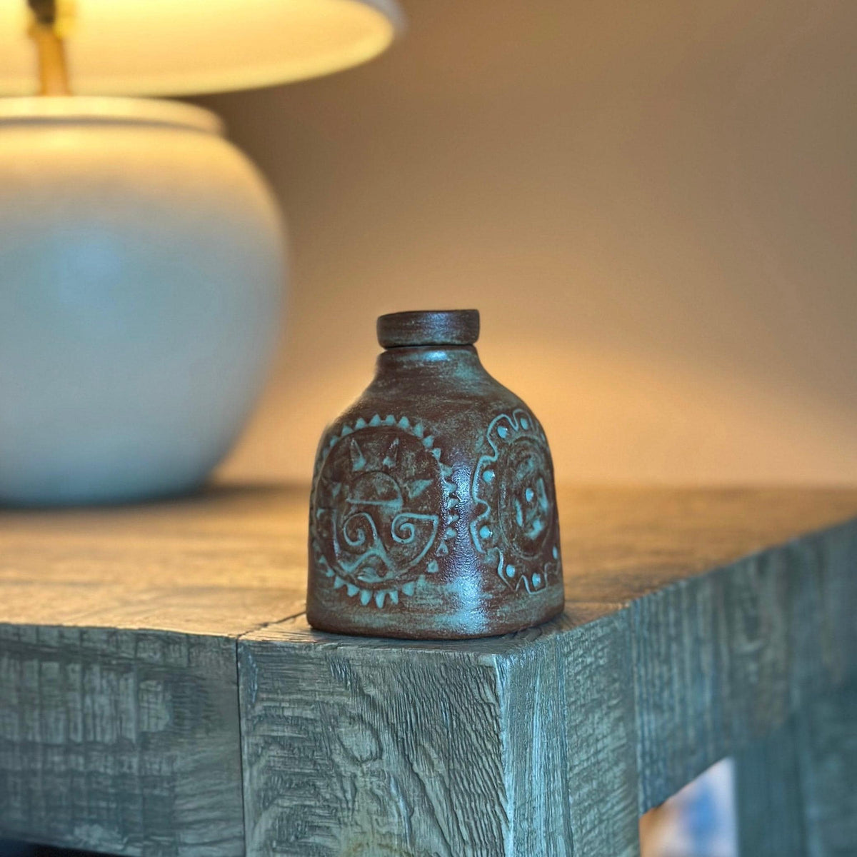 Porcelain Bud Vase — front view