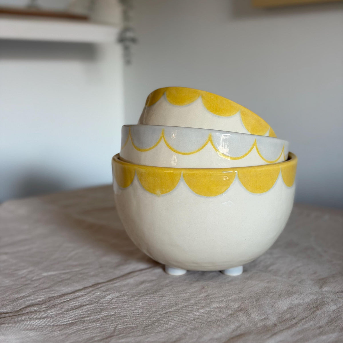 Ceramic Nesting Bowl Set — photo 2