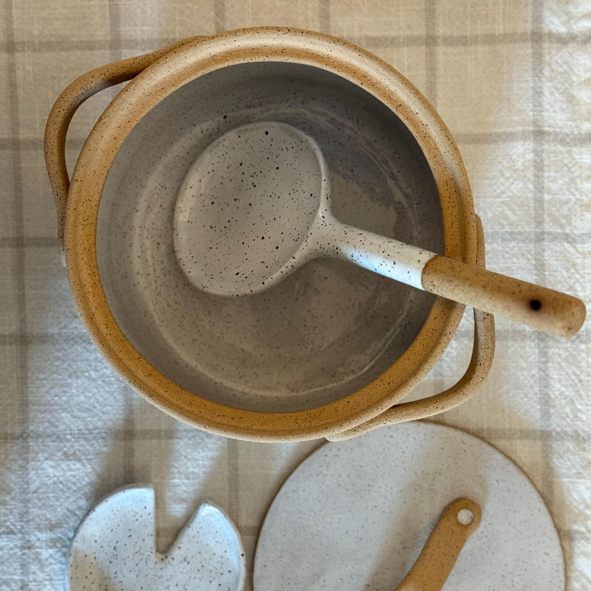 Stoneware Cooking Pot with Lid — photo 6