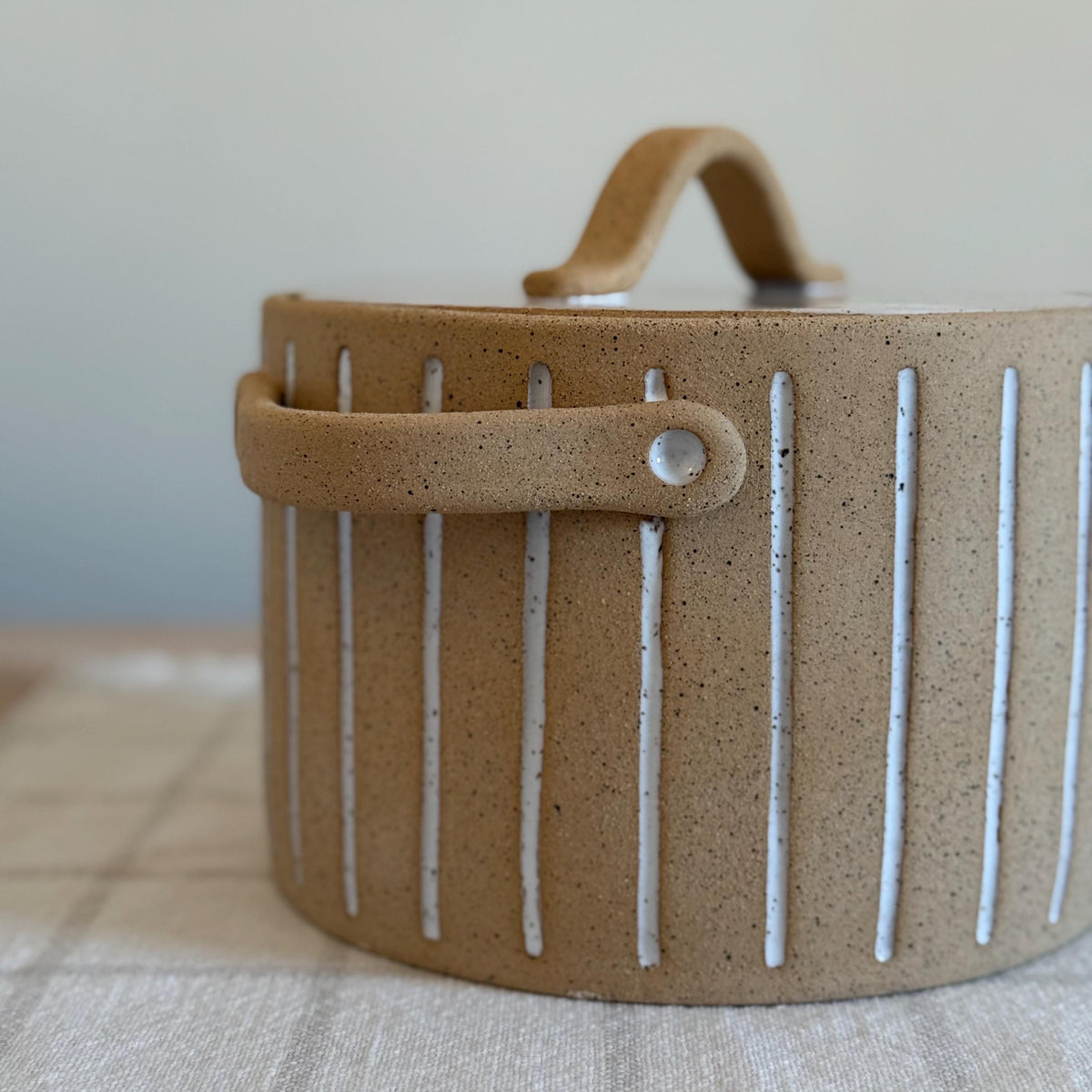 Stoneware Cooking Pot with Lid — photo 7