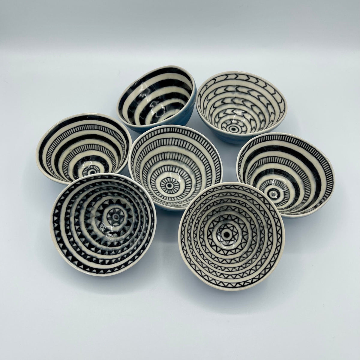Small Ceramic Bowls — front view