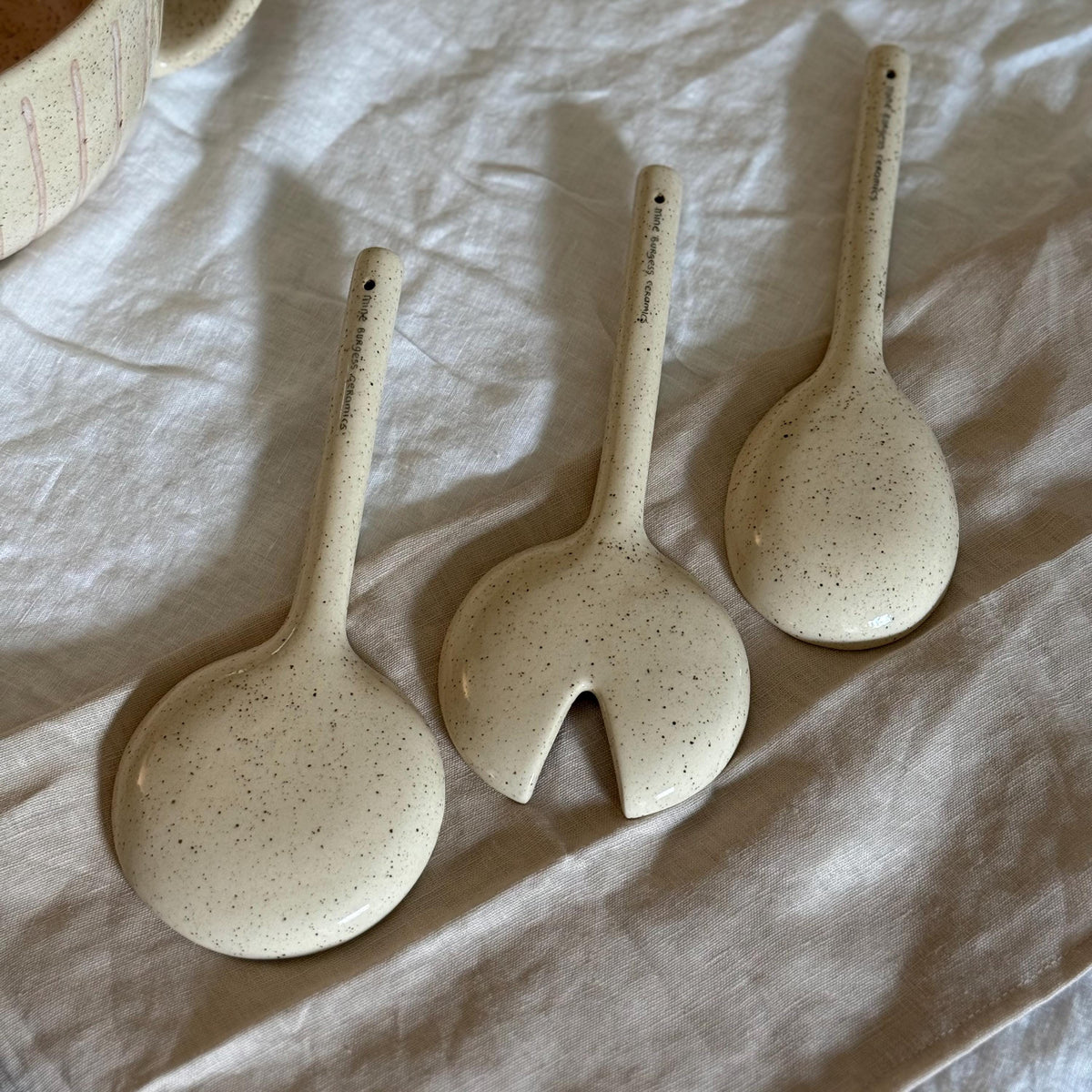 Ceramic Serving Spoon Set — photo 3