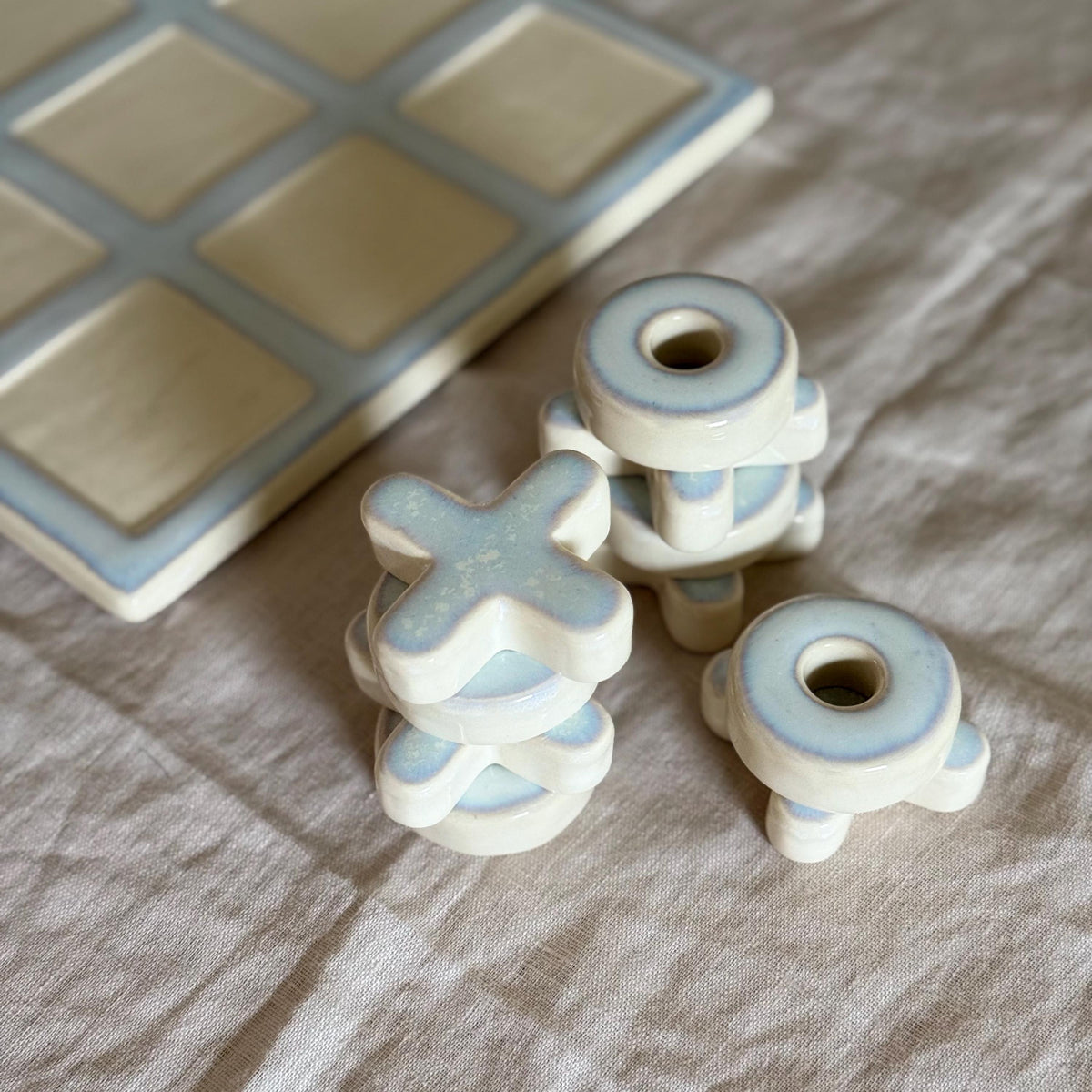 Ceramic Board Game Coffee Table Decorations Waiting Room Art — photo 4