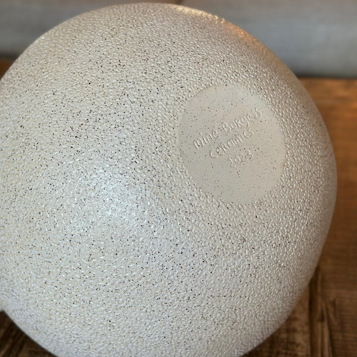 White Ceramic Vase — photo 7