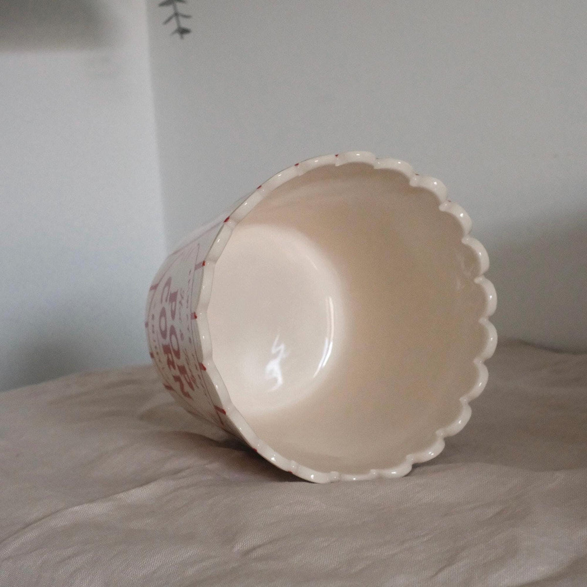 Ceramic Popcorn Bowl — photo 5
