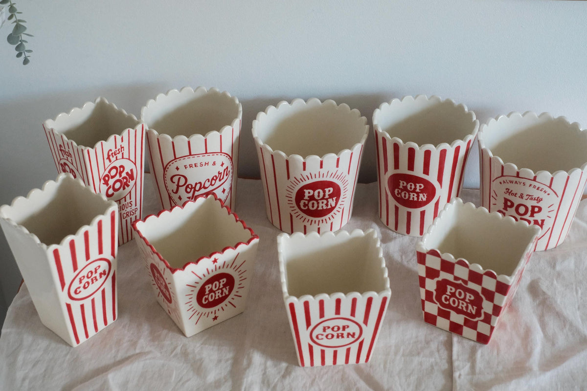 Ceramic Popcorn Bowl — photo 8