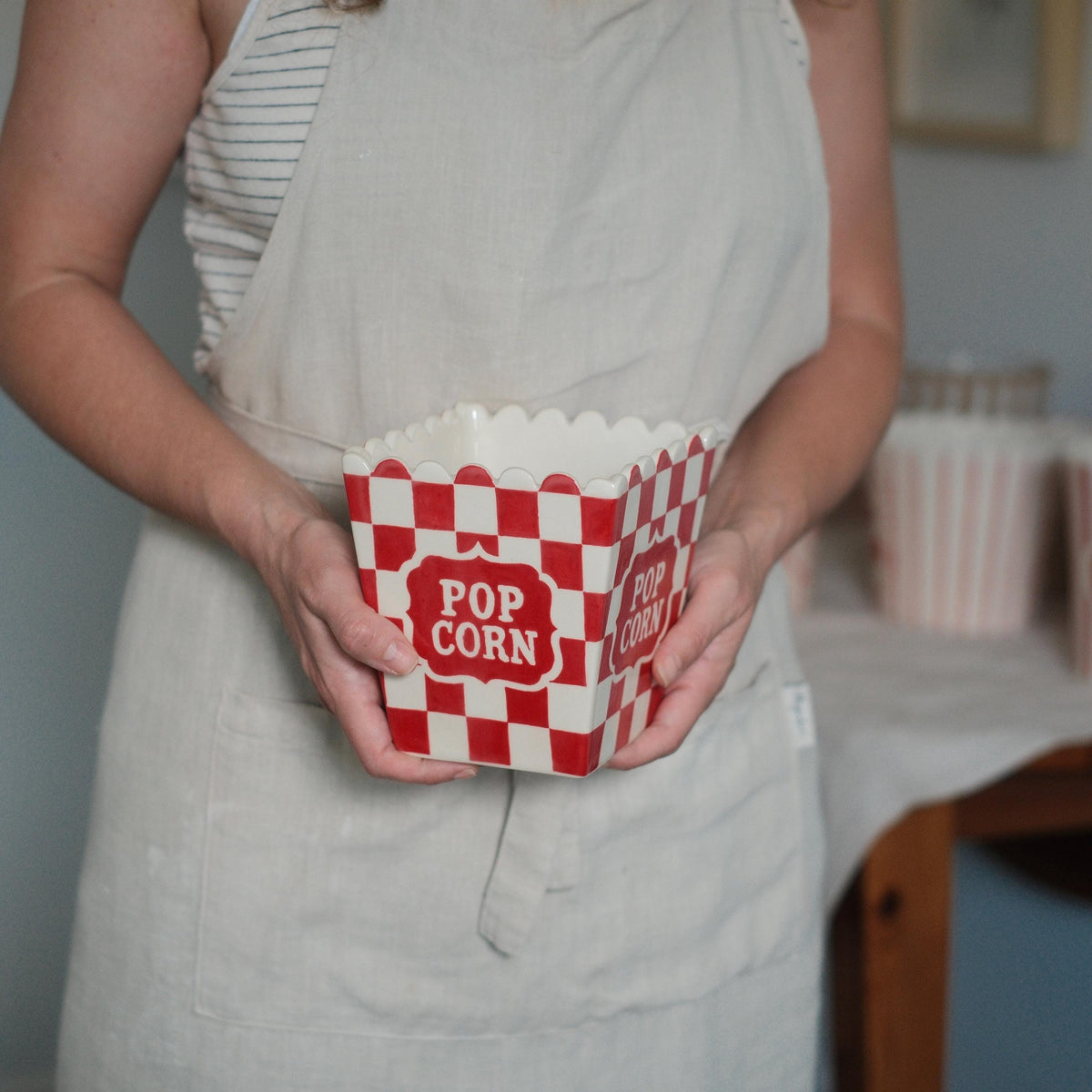 Ceramic Popcorn Bucket — photo 2