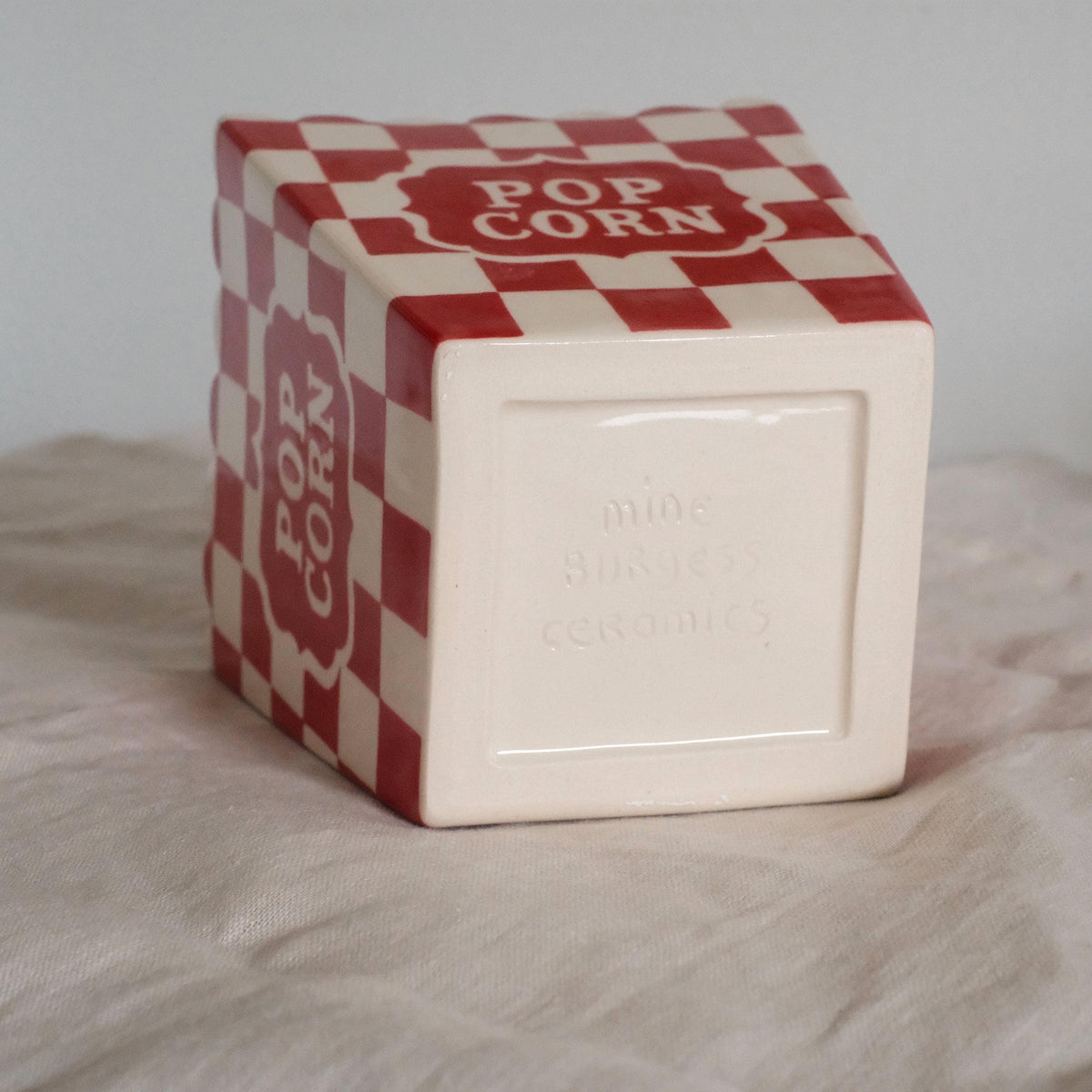 Ceramic Popcorn Bucket — photo 3