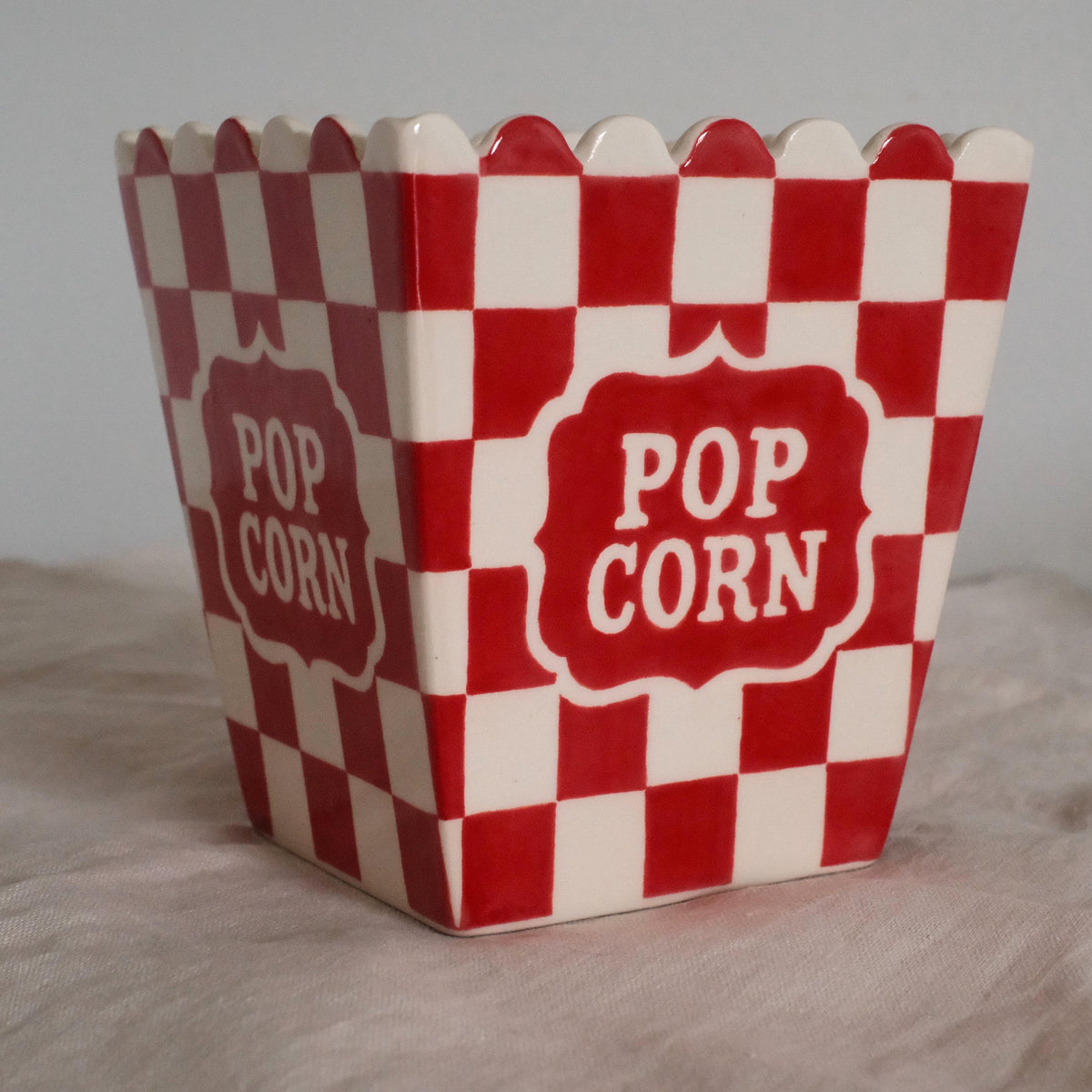 Ceramic Popcorn Bucket — photo 4